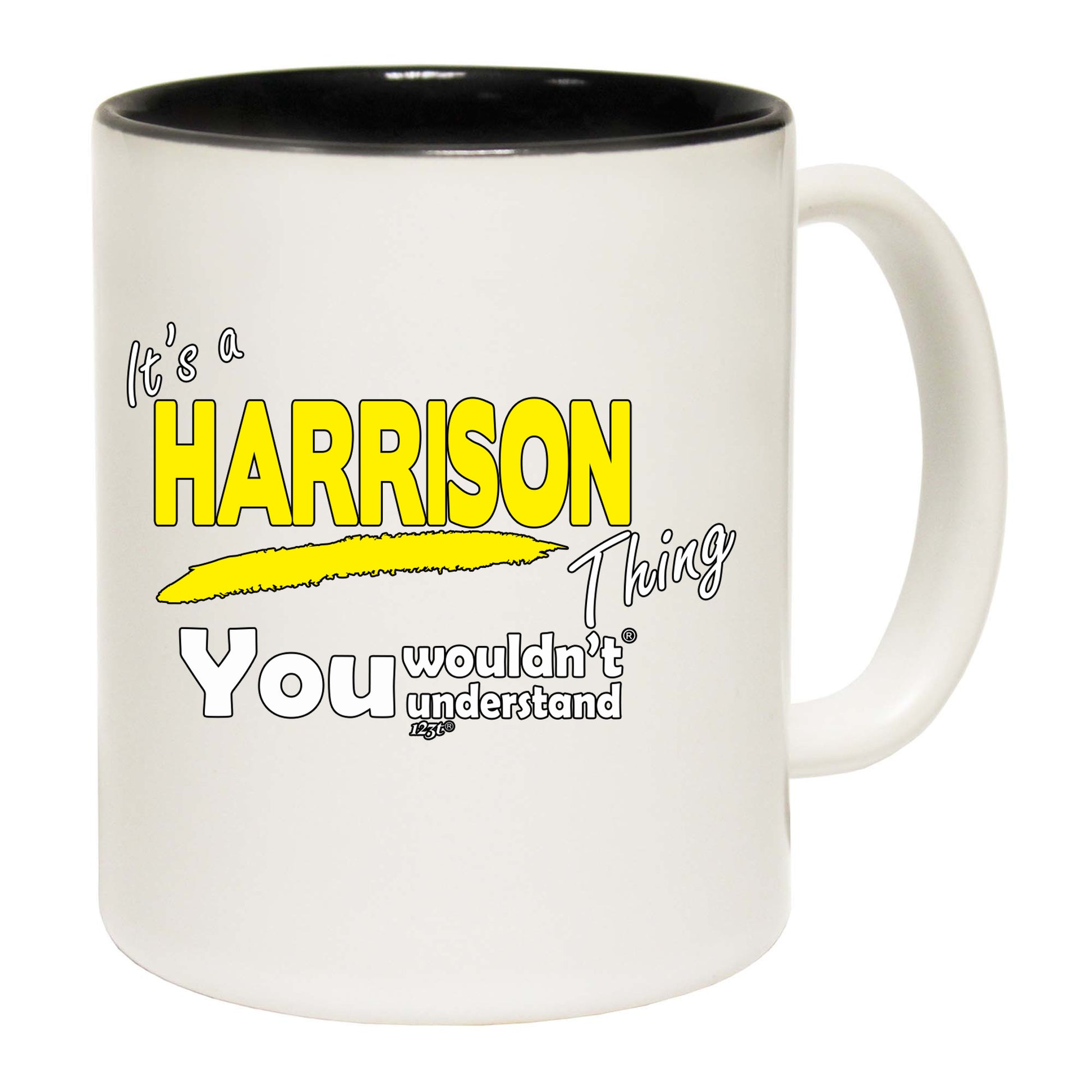 Harrison V1 Surname Thing - Funny Coffee Mug