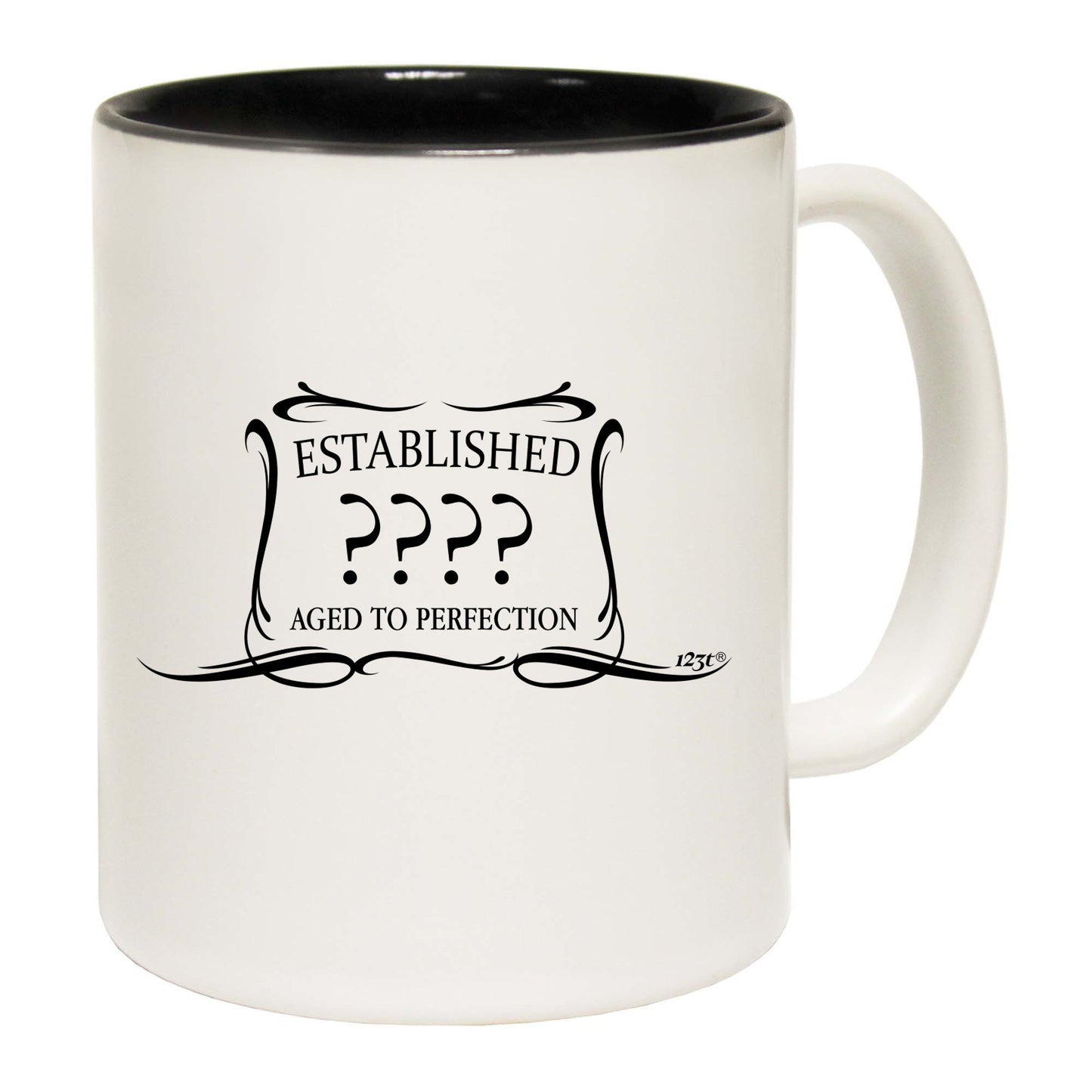 Established Your Text Aged To Perfection Birthday - Funny Coffee Mug