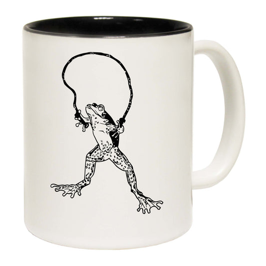 Frog Skipping Animal Fashion - Funny Coffee Mug