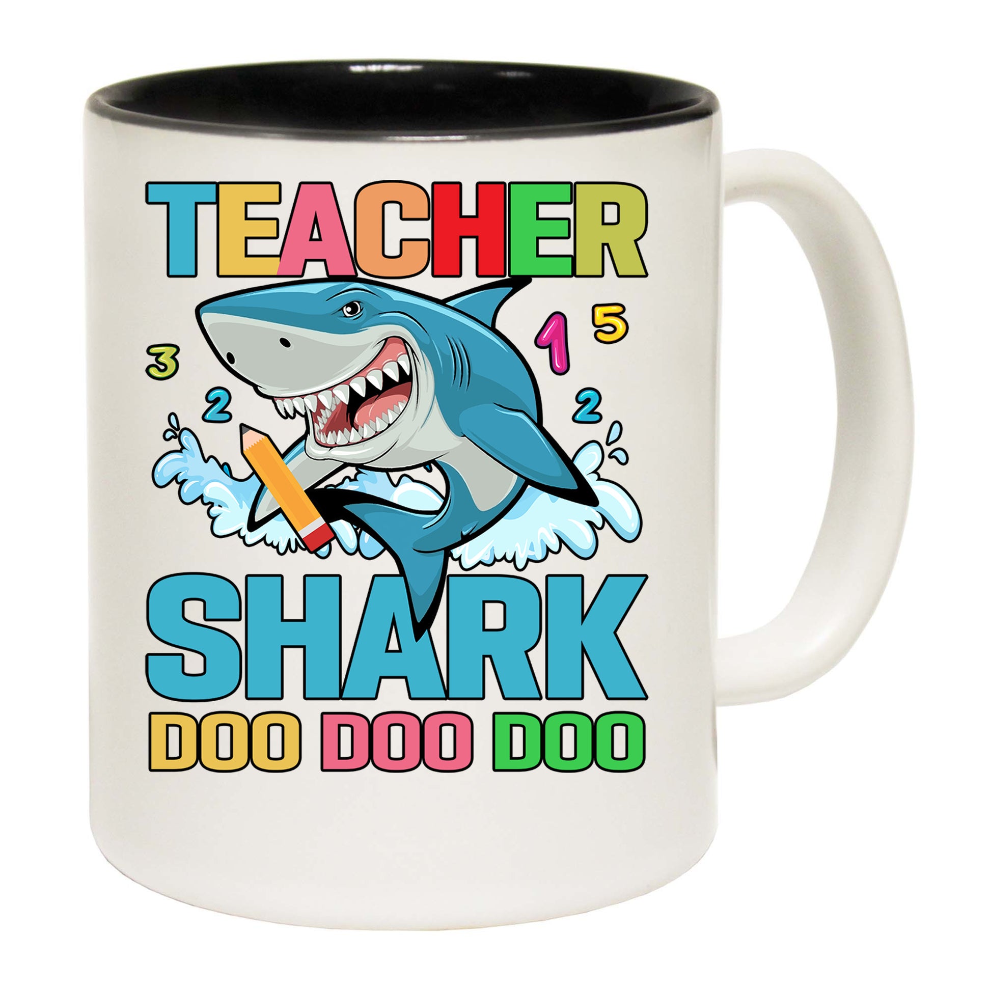 Teacher Shark Doo Doo - Funny Coffee Mug