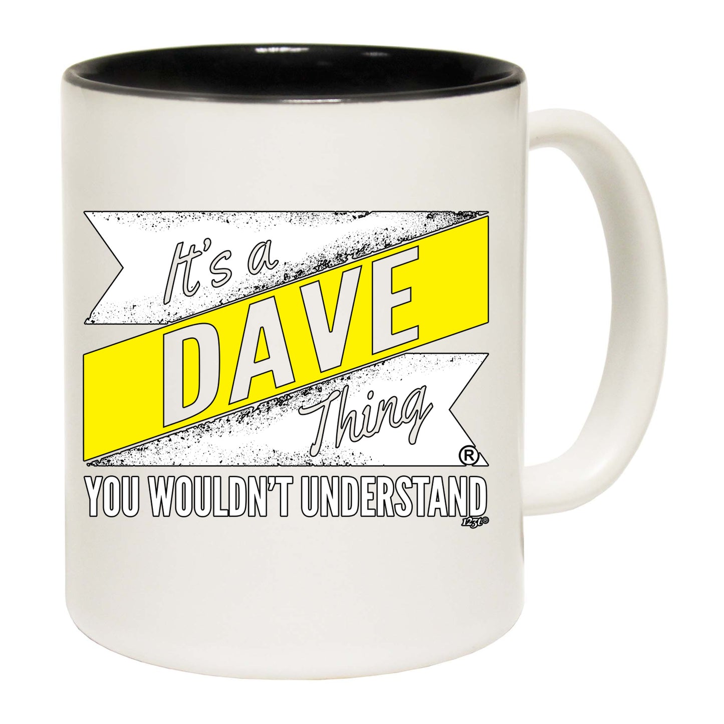 Dave V2 Surname Thing - Funny Coffee Mug