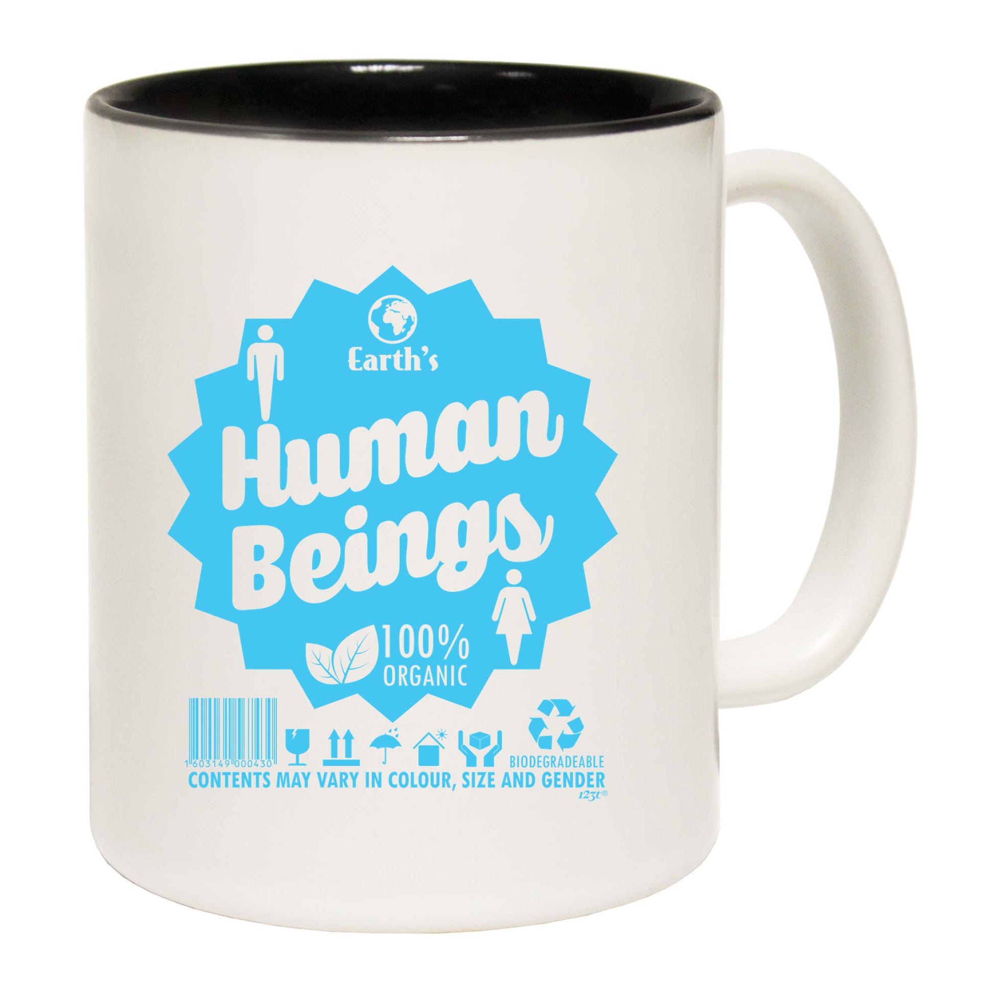 Earths Human Beings - Funny Coffee Mug