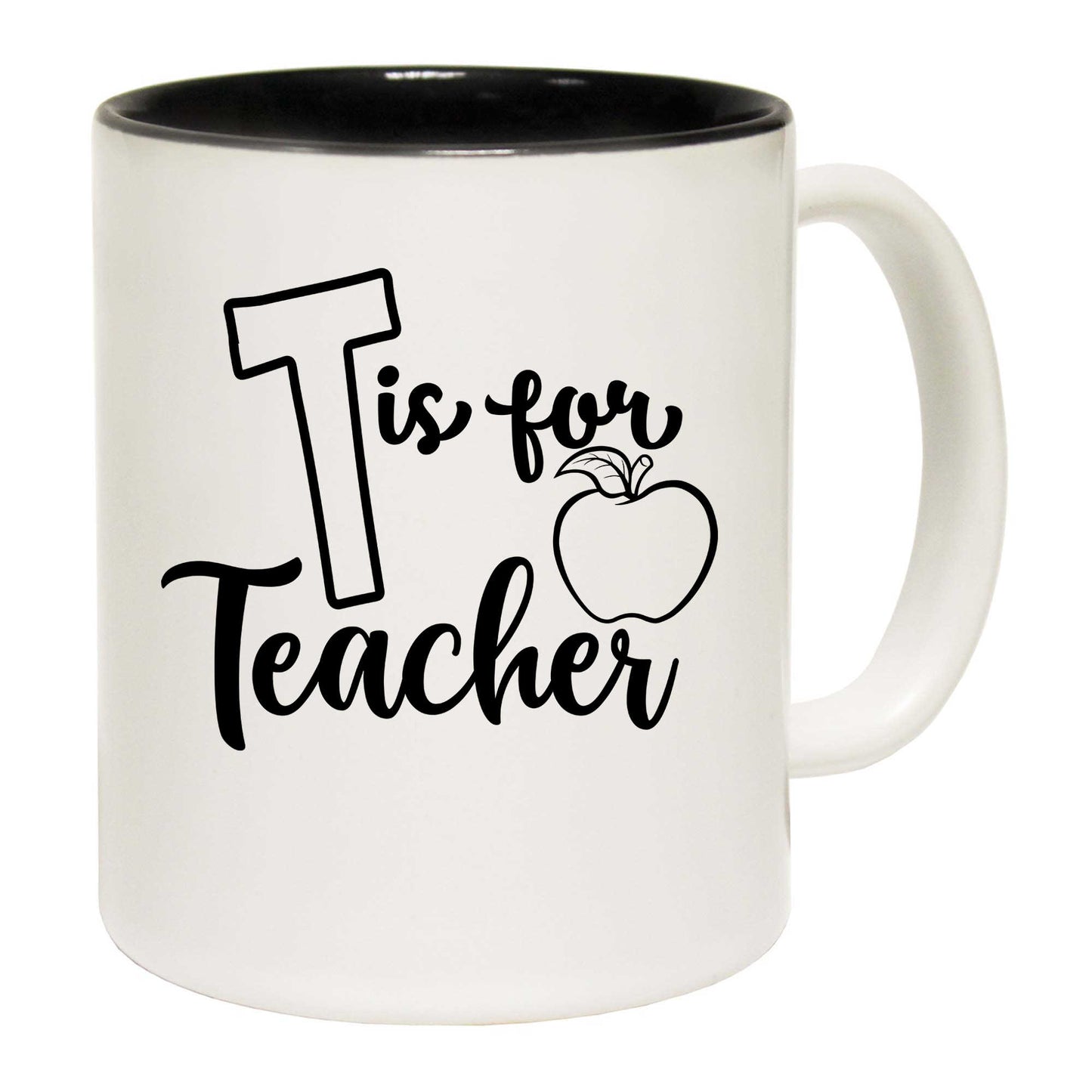 T Is For Teacher - Funny Coffee Mug