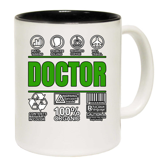 Doctor Sarcastic Humour - Funny Coffee Mug