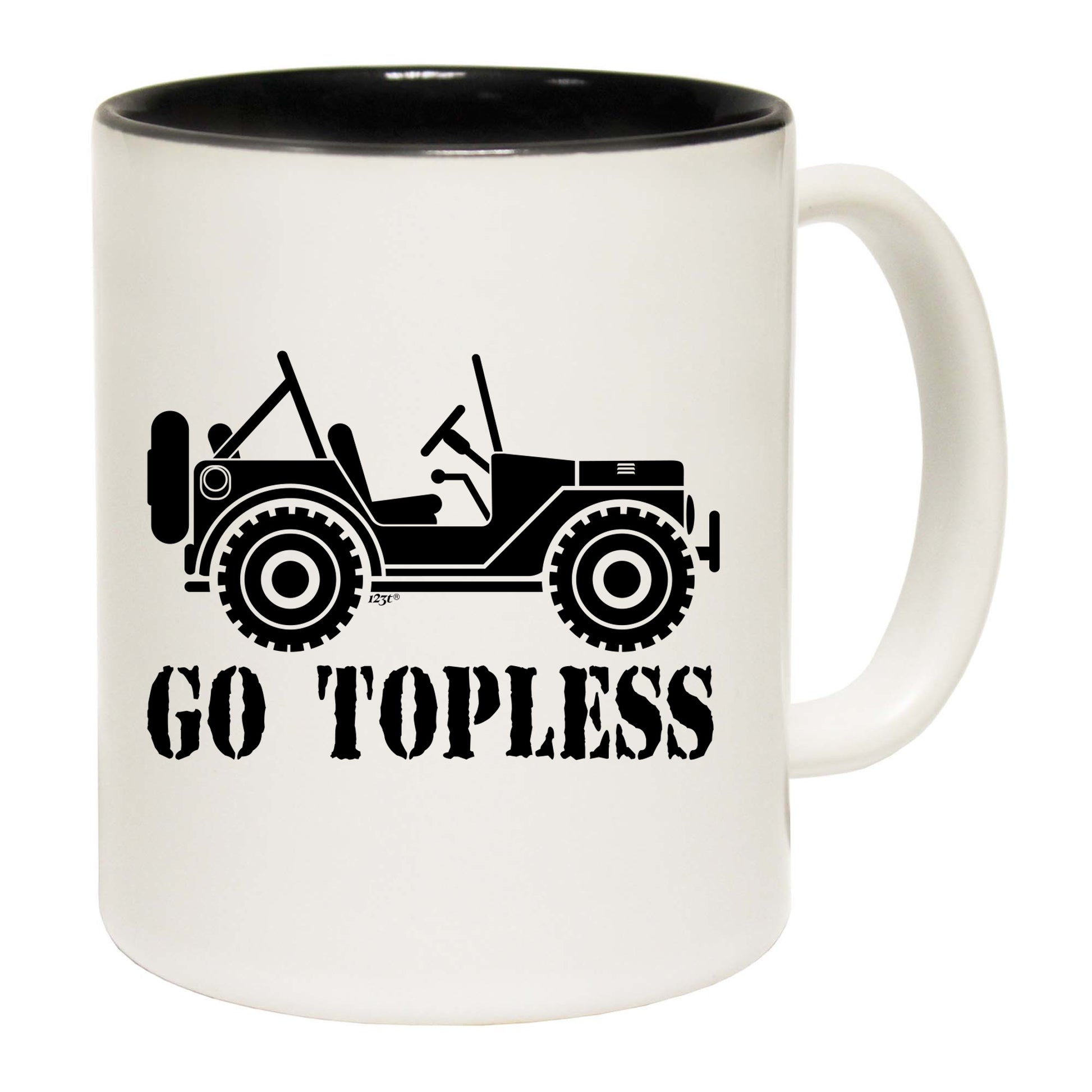 Go Topless - Funny Coffee Mug