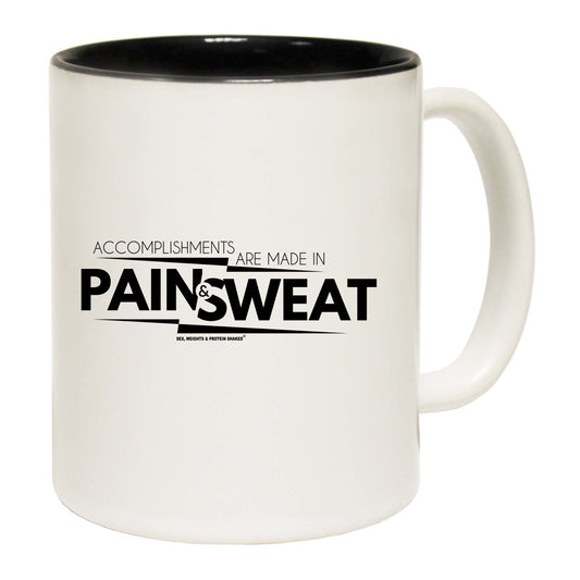 Swps Accomplishments Pain And Sweat - Funny Coffee Mug