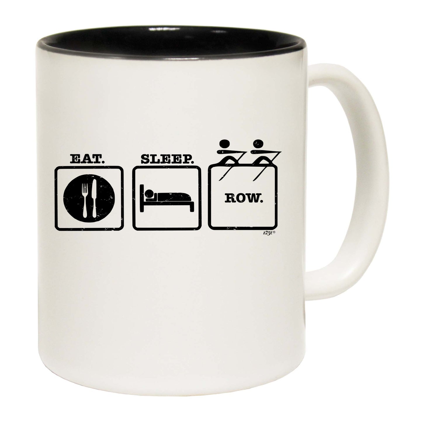 Eat Sleep Row - Funny Coffee Mug