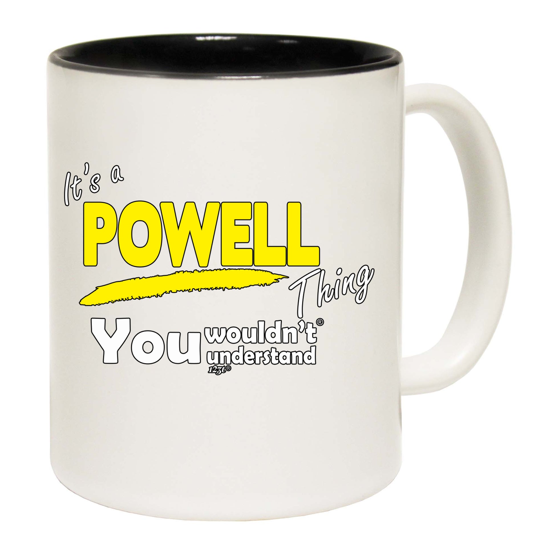 Powell V1 Surname Thing - Funny Coffee Mug