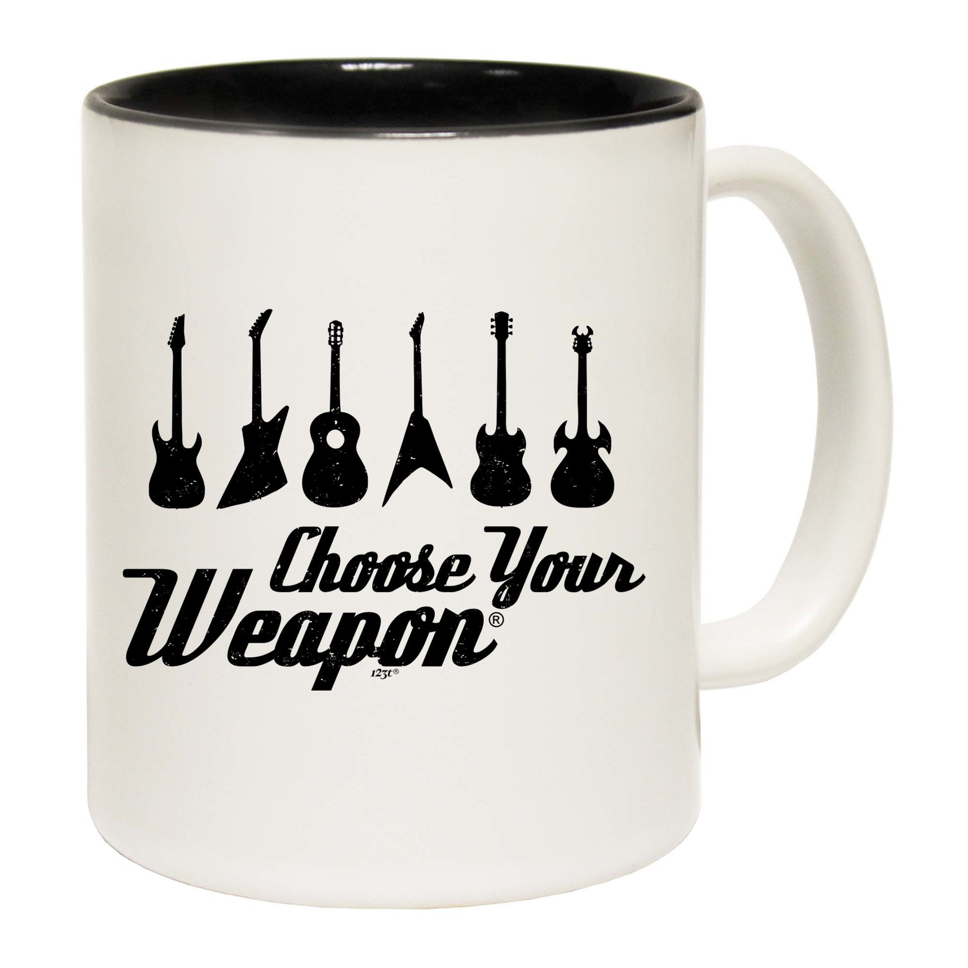 Guitar Choose Your Weapon Music - Funny Coffee Mug