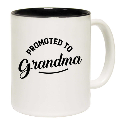 Promoted To Grandma Grandmother Mum Mother - Funny Coffee Mug