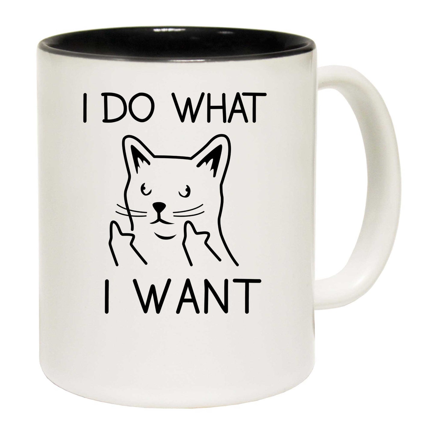 Do What I Want Cat Fingers V2 - Funny Coffee Mug