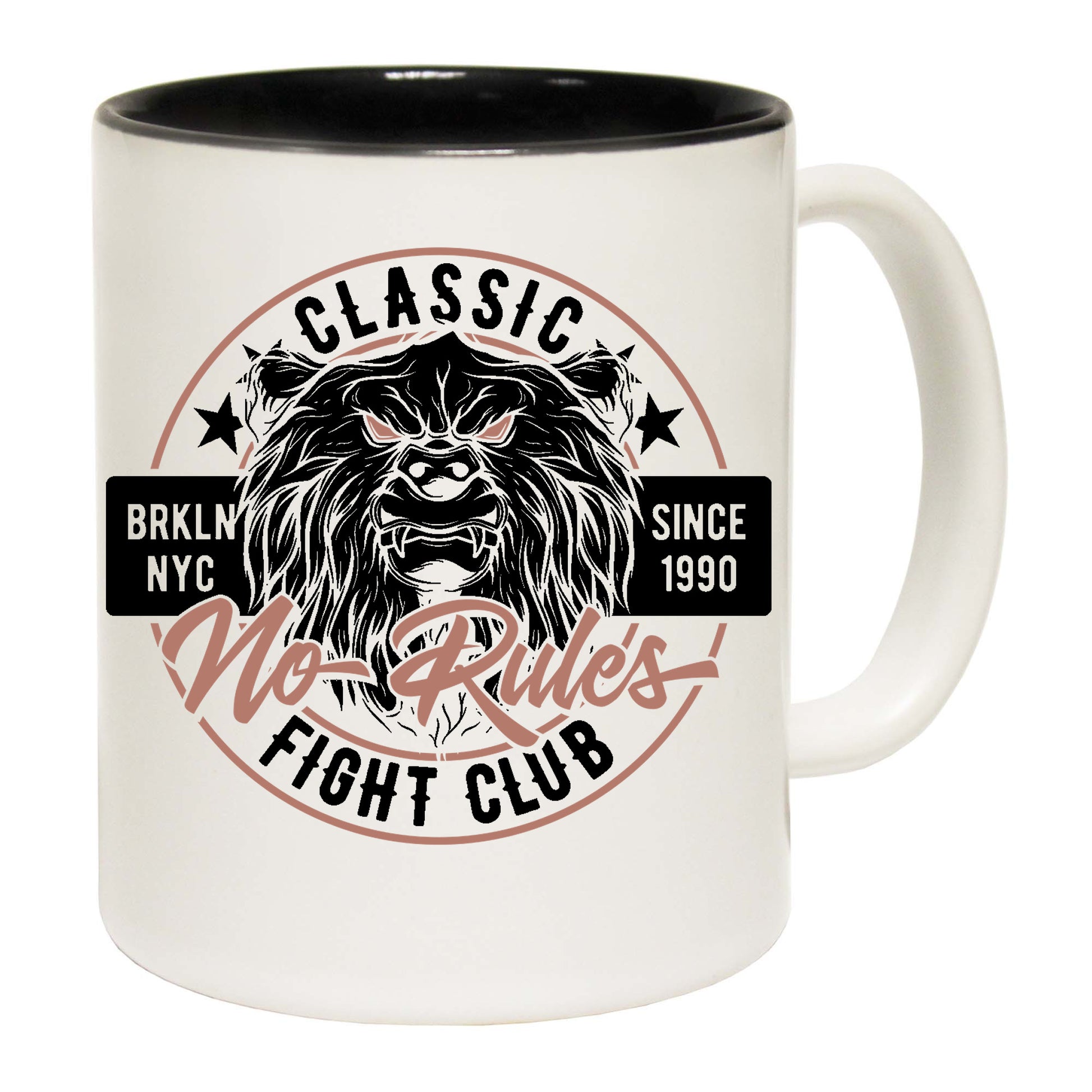 No Rules Fight Club Nyc Boxing - Funny Coffee Mug