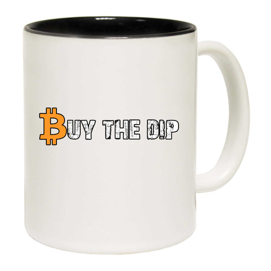 Buy The Dip Bitcoin Crypto Vintage Cryptocurrency - Funny Coffee Mug