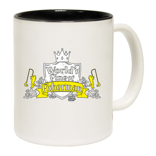 Dw Worlds Finest Fisherman - Funny Coffee Mug