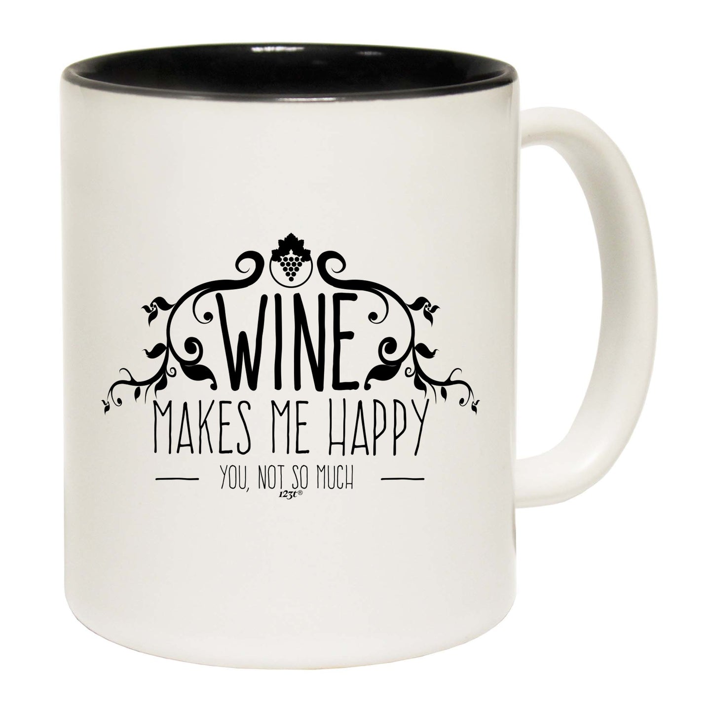 Wine Makes Me Happy You Not So Much - Funny Coffee Mug