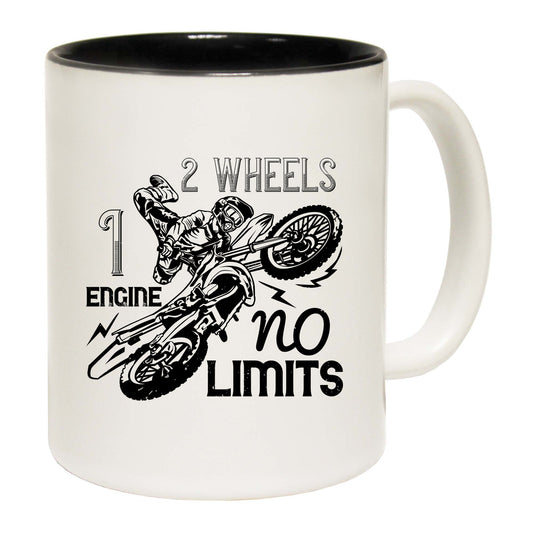 Dirt Bike 2 Wheels 1 Engine No Limits - Funny Coffee Mug