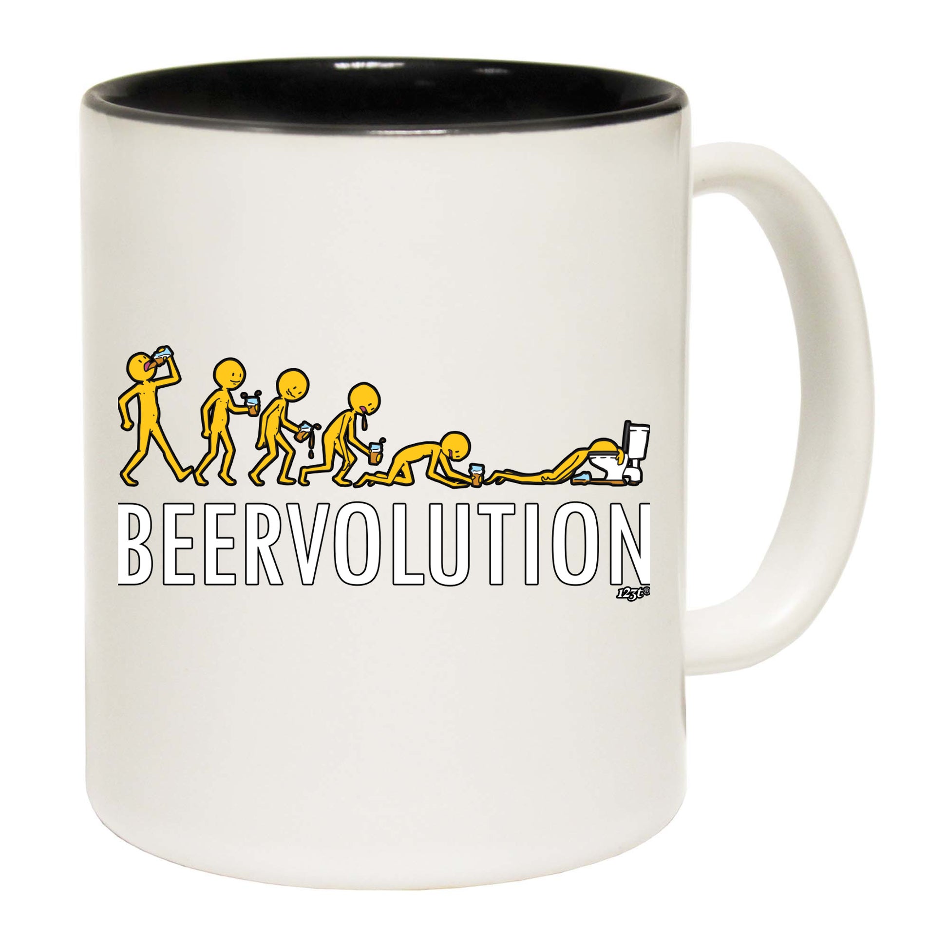 Beervolution Beer Evolution - Funny Coffee Mug