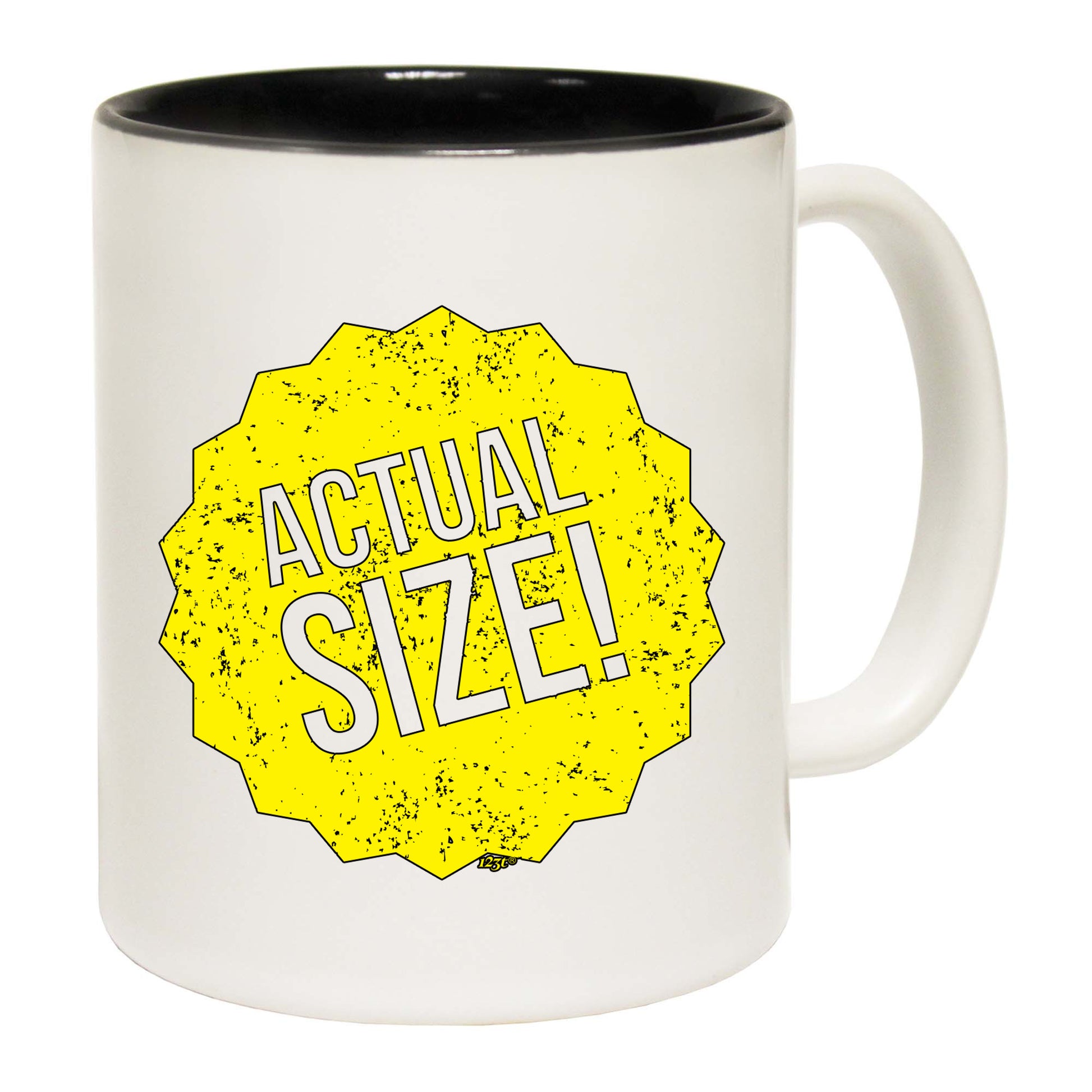 Actual Size - Funny Coffee Mug