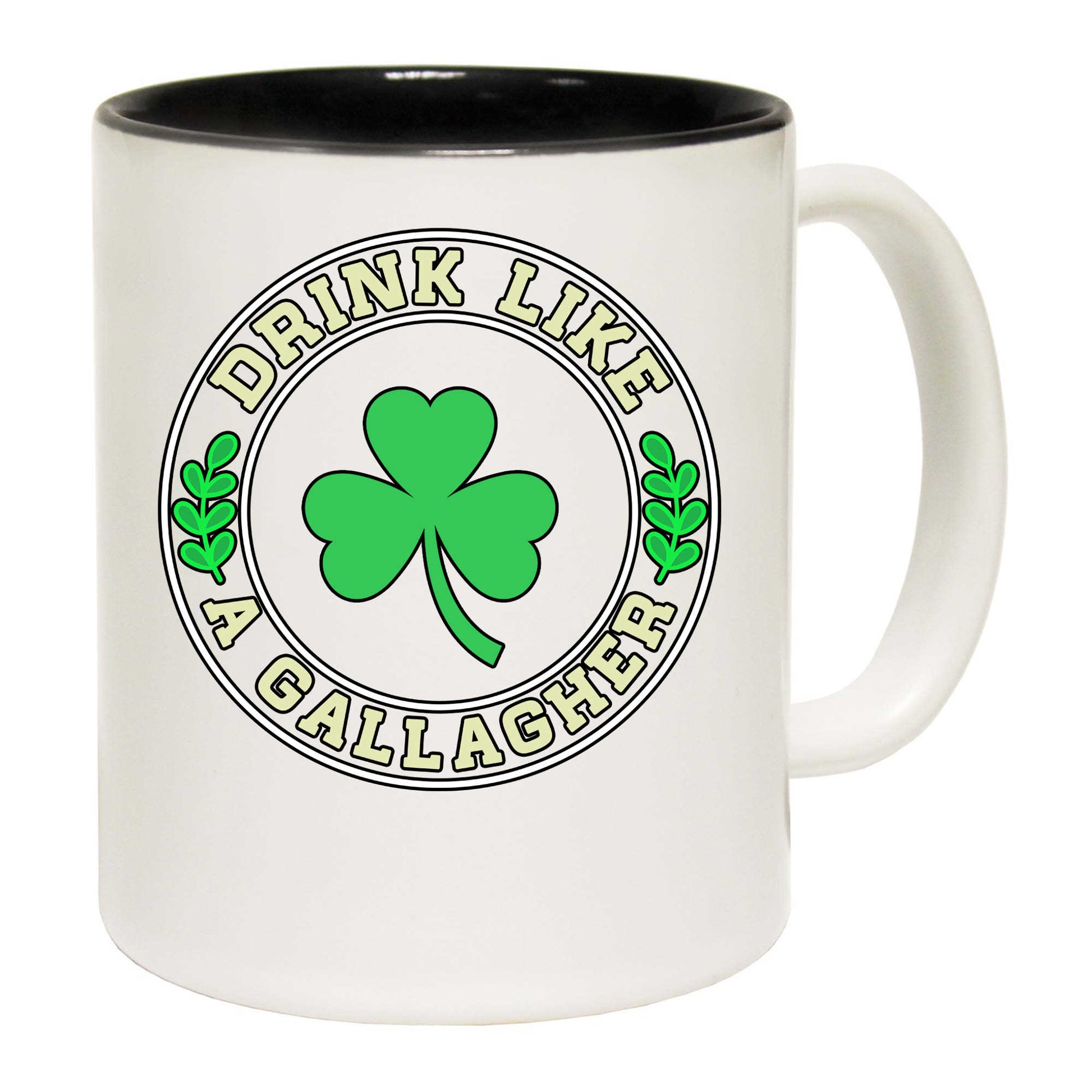 Drink Like A Gallagher Irish St Patricks Day Ireland - Funny Coffee Mug