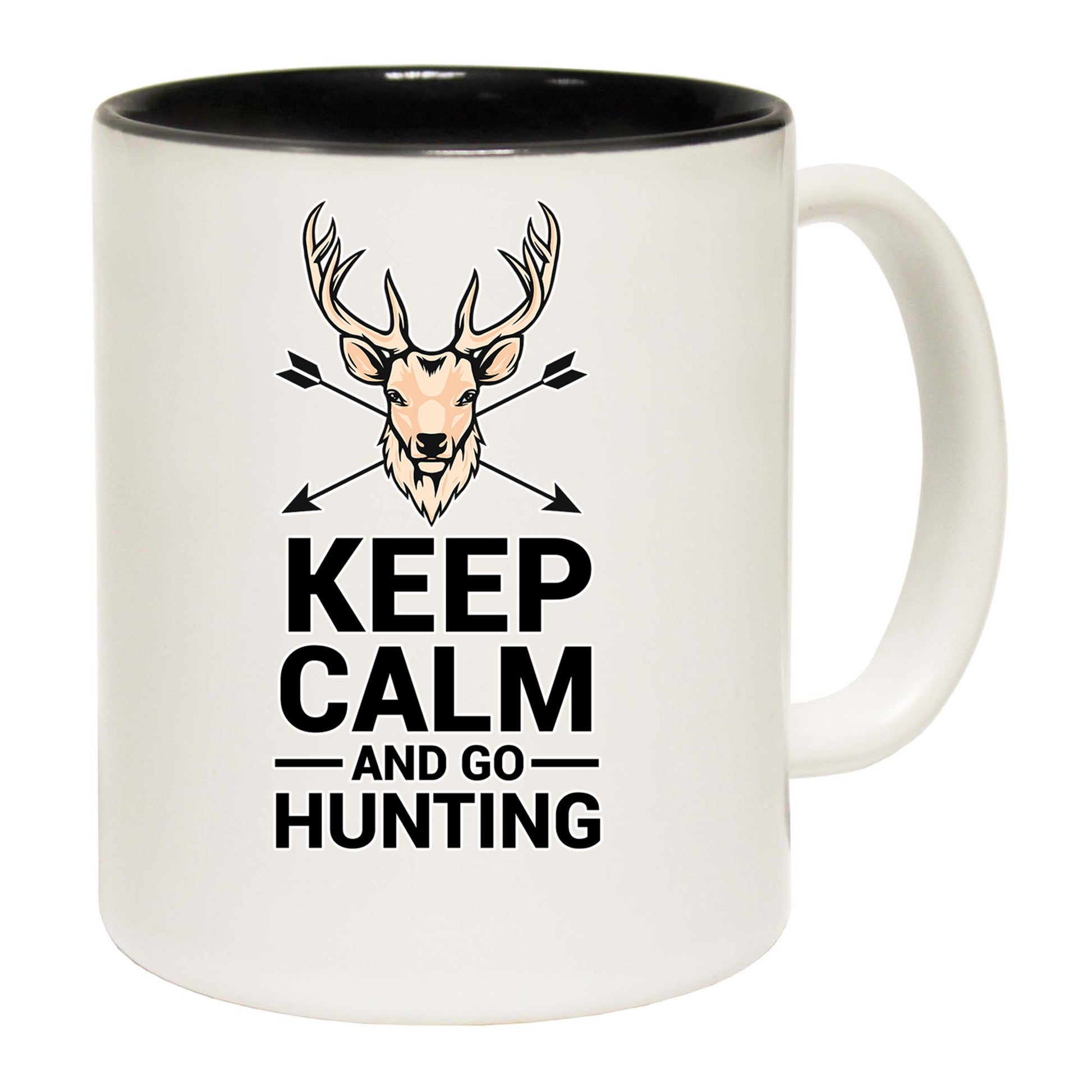 Keep Calm And Go Hunting - Funny Coffee Mug