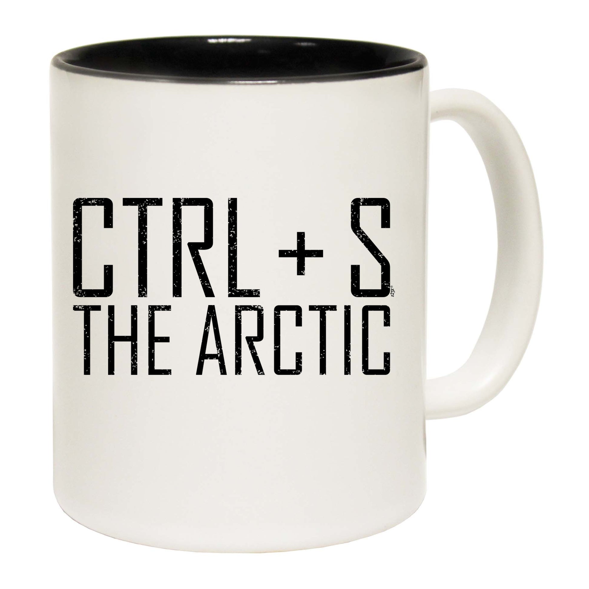 Ctrl S Save The Arctic - Funny Coffee Mug