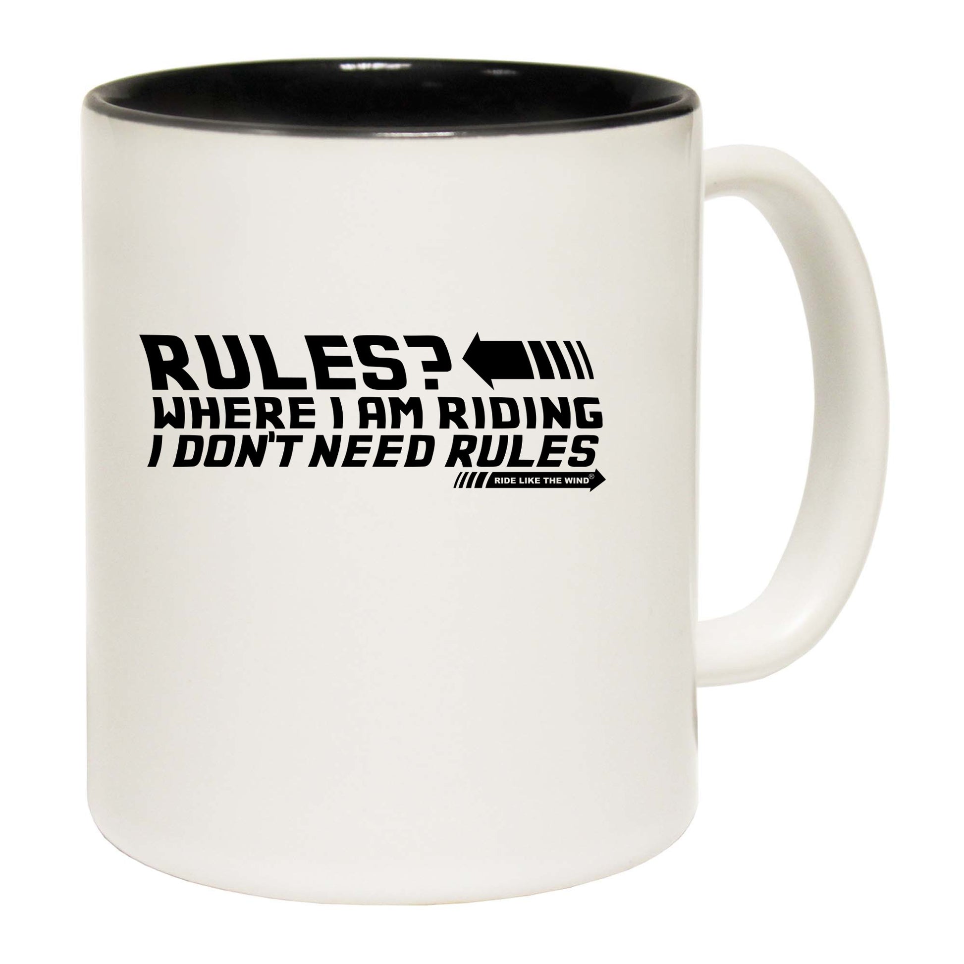 Rltw Rules Where I Am Riding - Funny Coffee Mug