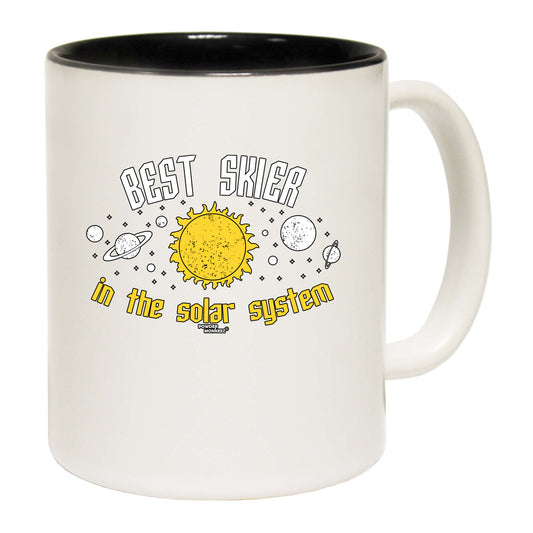 Pm Best Skier In The Solar System - Funny Coffee Mug