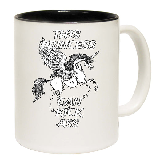 Kickass Princess Unicorn - Funny Coffee Mug