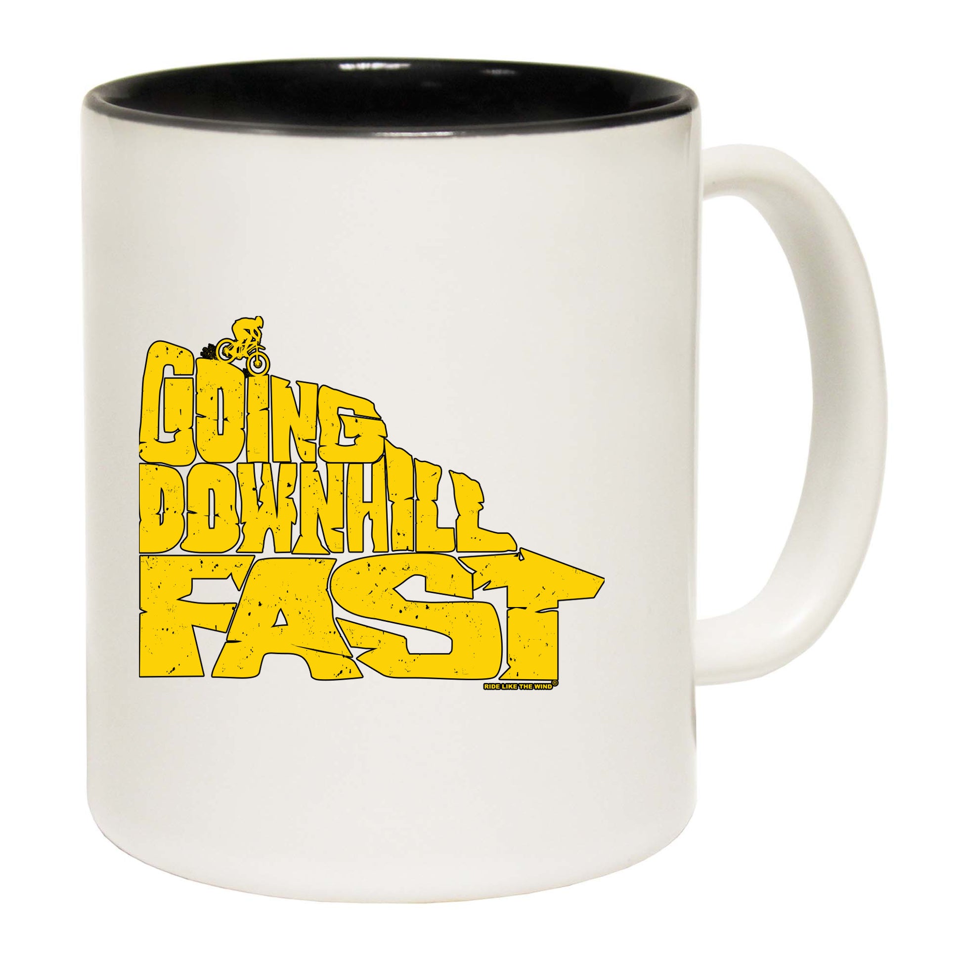 Rltw Going Downhill Fast - Funny Coffee Mug