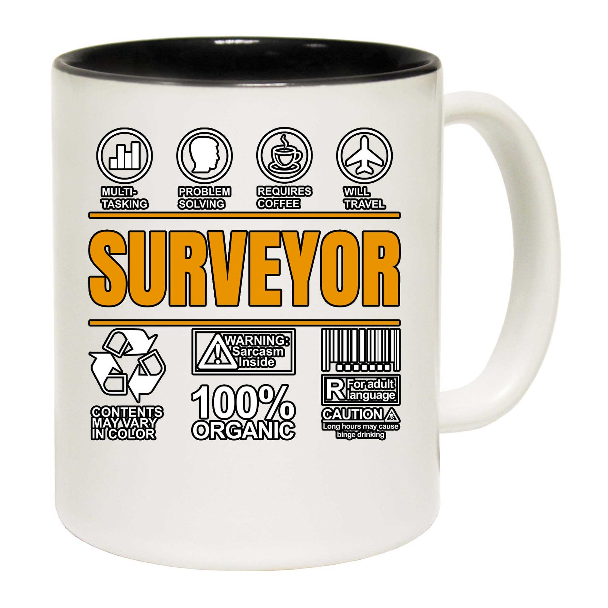 Surveyor Sarcastic Humour - Funny Coffee Mug