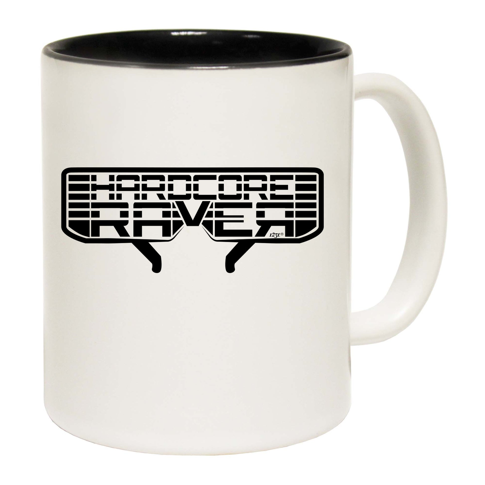 Hardcore Raver Glasses - Funny Coffee Mug