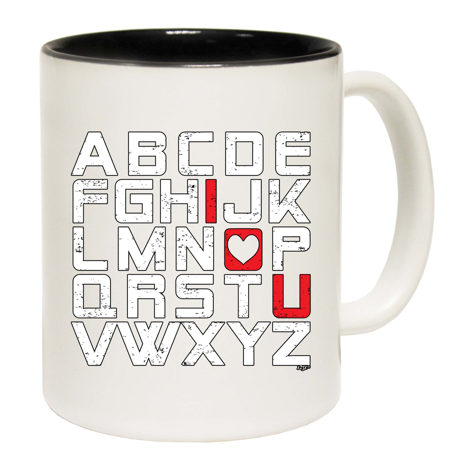 Alphabet Love You - Funny Coffee Mug