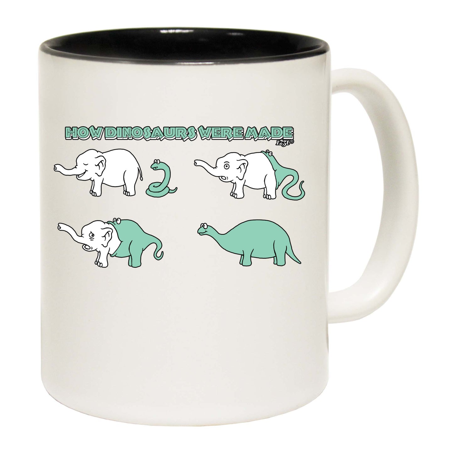 How Dinosaursaurs Were Made - Funny Coffee Mug