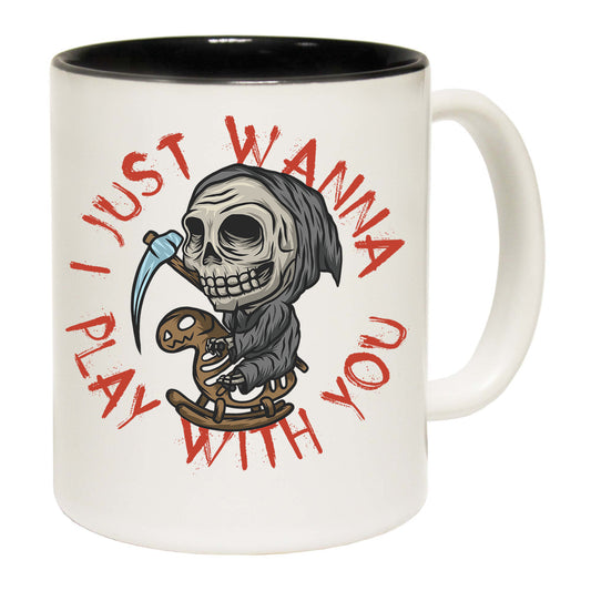 I Just Want To Play With You Halloween - Funny Coffee Mug