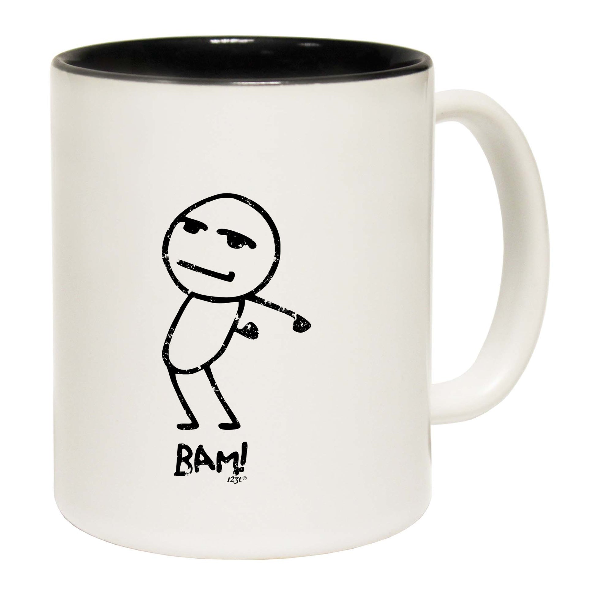 Bam Stickman - Funny Coffee Mug