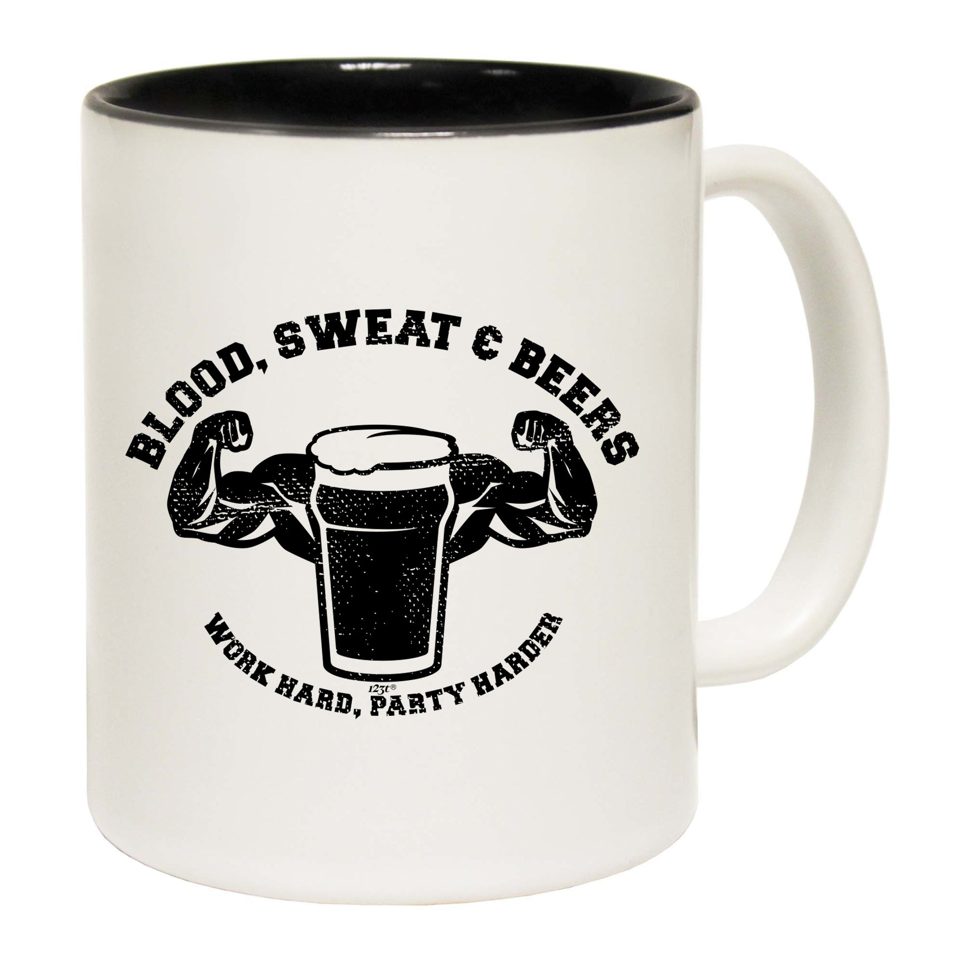 Blood Sweat And Beers Gym - Funny Coffee Mug