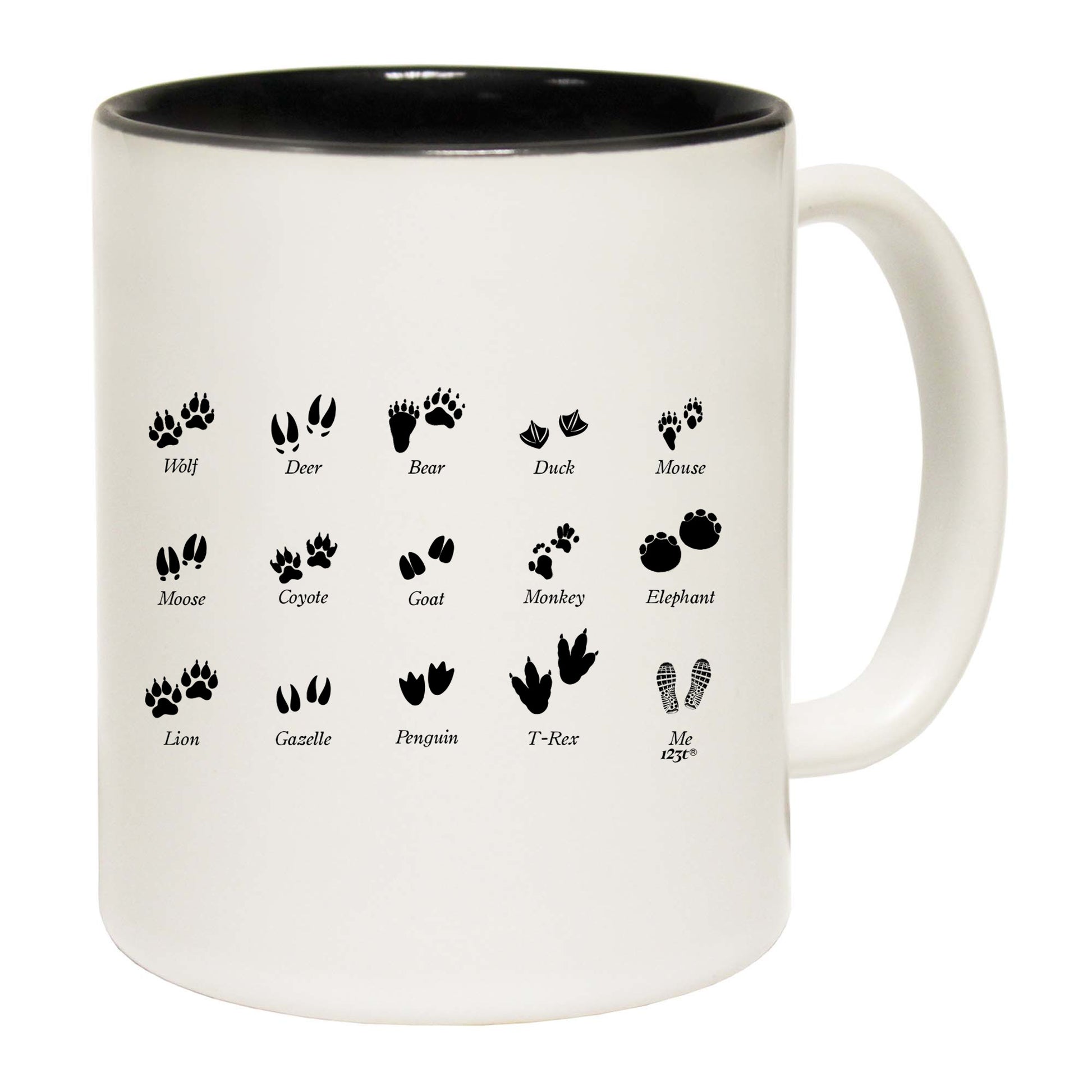 Footprints - Funny Coffee Mug