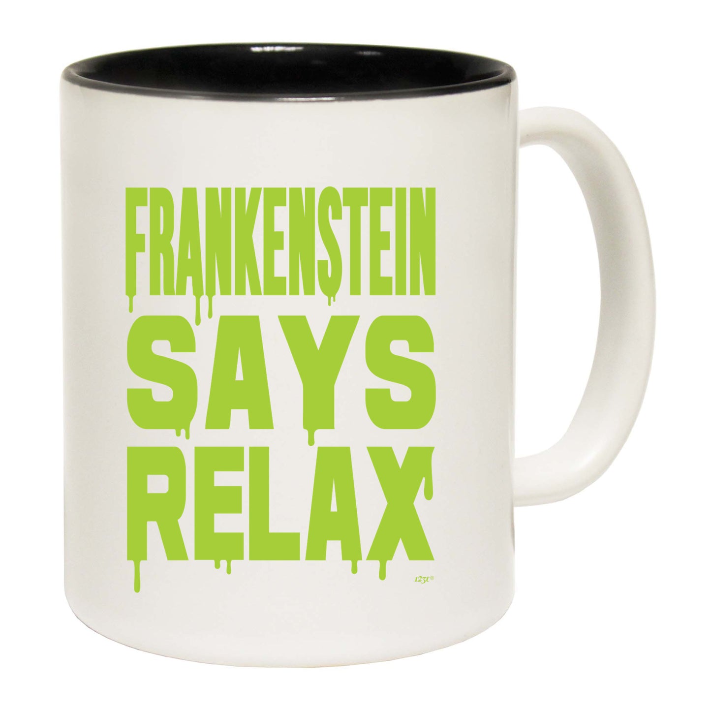 Frankenstein Says Relax - Funny Coffee Mug