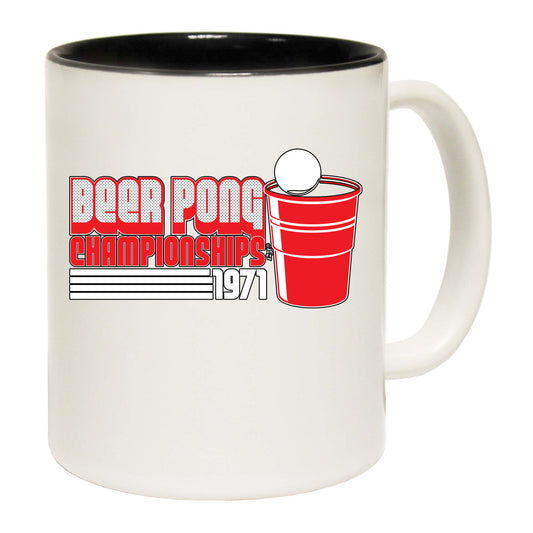 Beer Pong Championships - Funny Coffee Mug