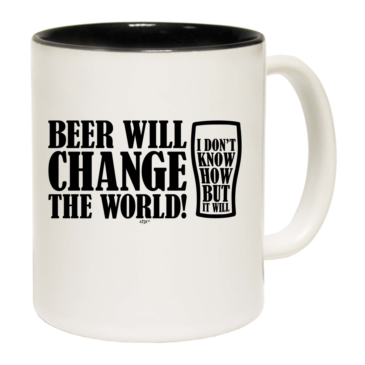 Beer Will Change The World - Funny Coffee Mug