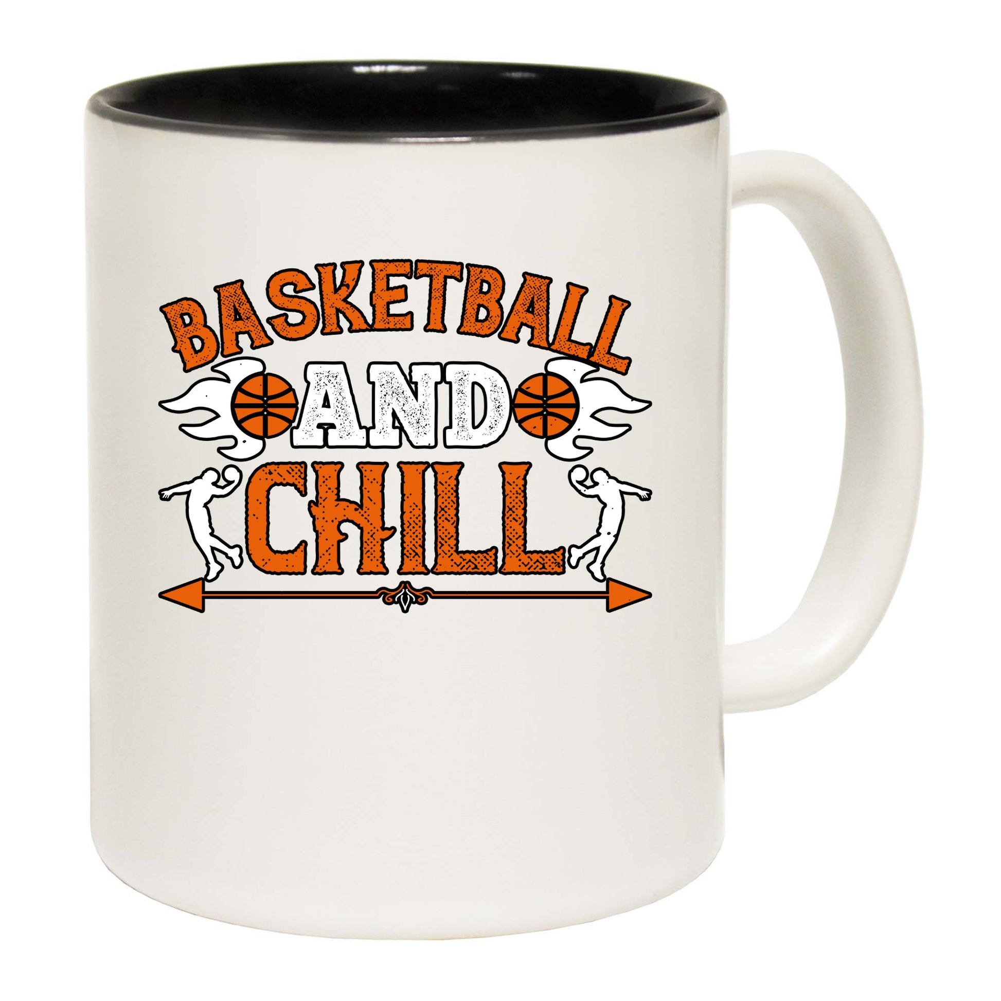 Basketball And Chill - Funny Coffee Mug