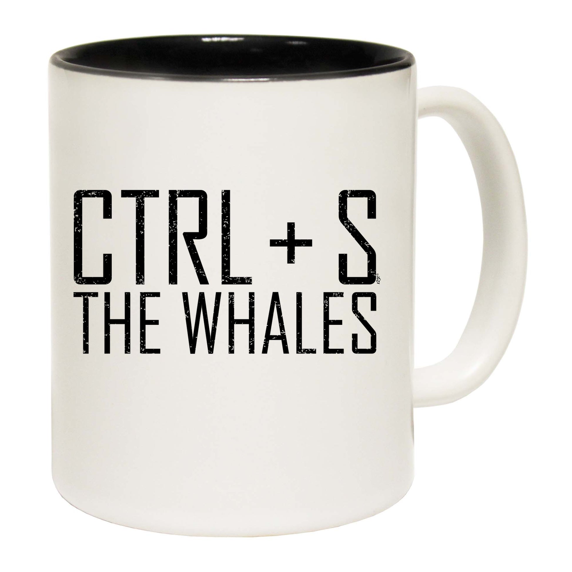 Ctrl S Save The Whales - Funny Coffee Mug