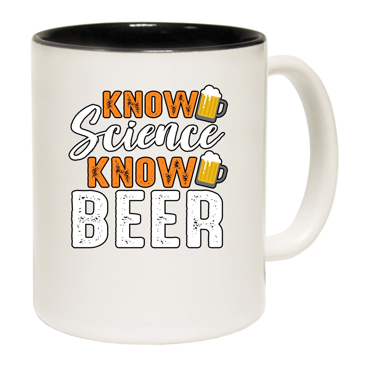 Know Science Know Beer - Funny Coffee Mug