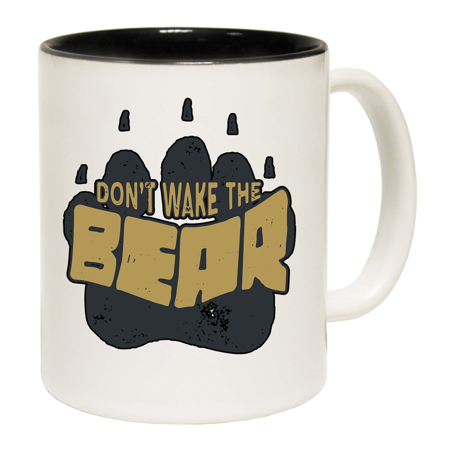 Paw Dont Wake The Bear V2 - Funny Coffee Mug