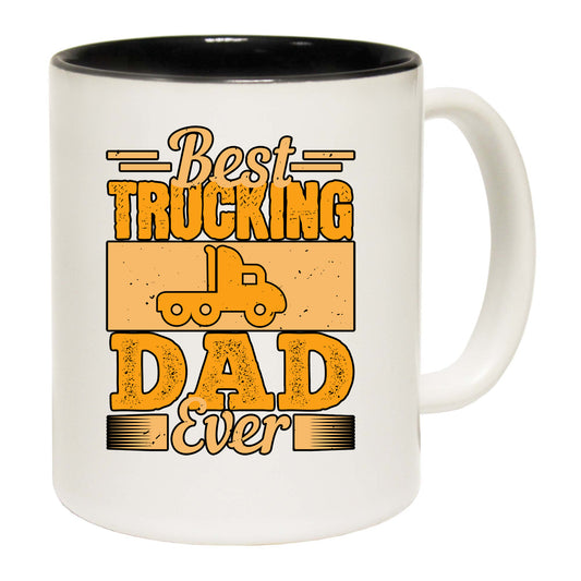 Best Trucking Dad Ever Truck Driver - Funny Coffee Mug