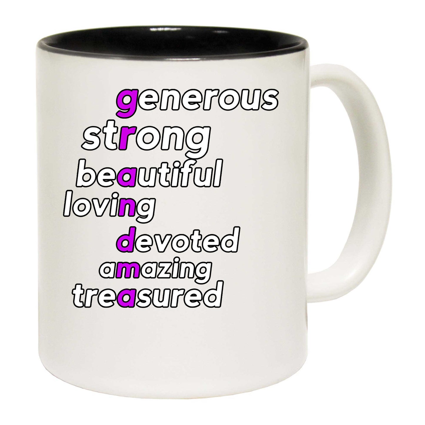 Grandma Letters Grandmother Mothers Day - Funny Coffee Mug