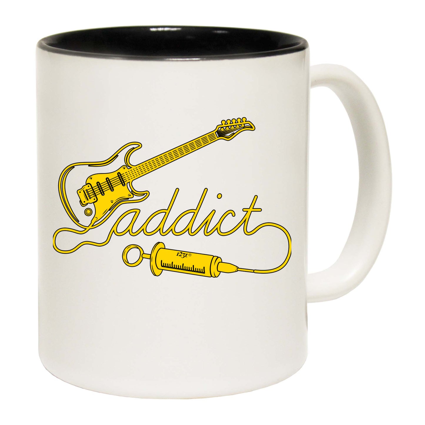 Guitar Addict Music - Funny Coffee Mug