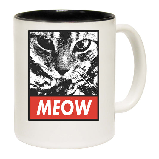 Meow Cat Kitten Pussy Cats - Funny Coffee Mug