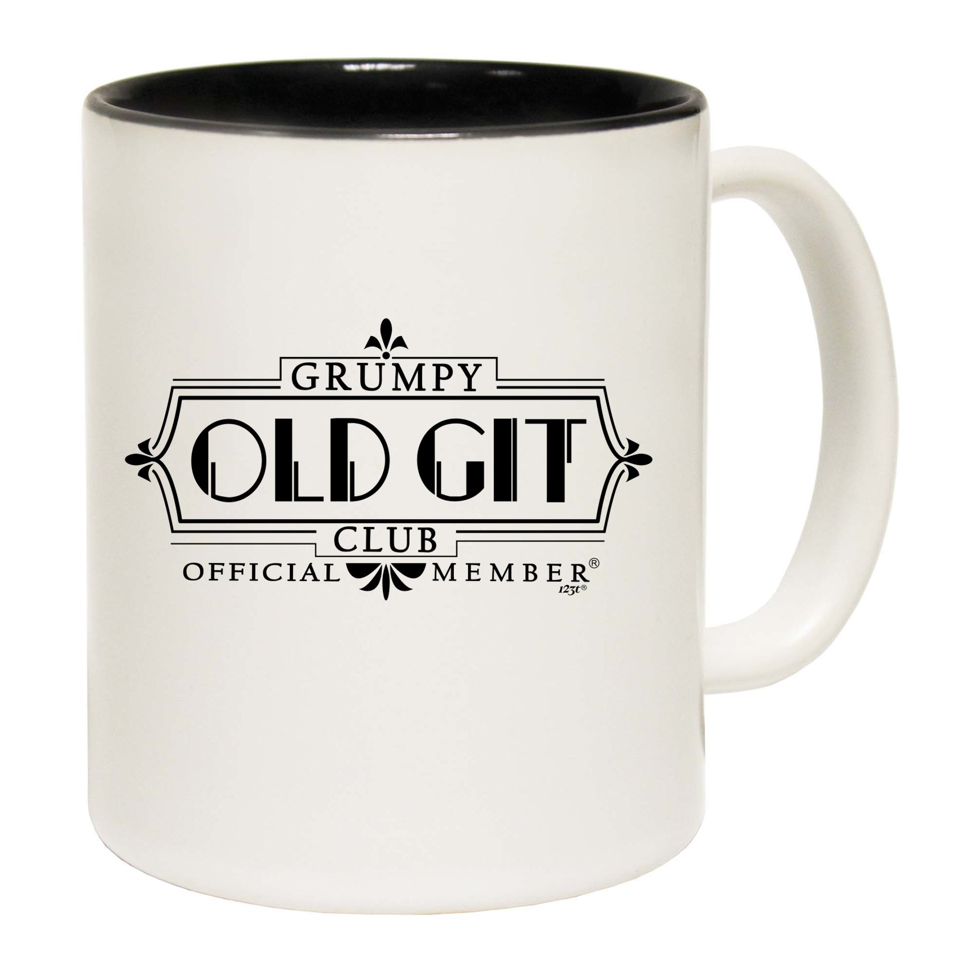 Grumpy Old Git Club New - Funny Coffee Mug