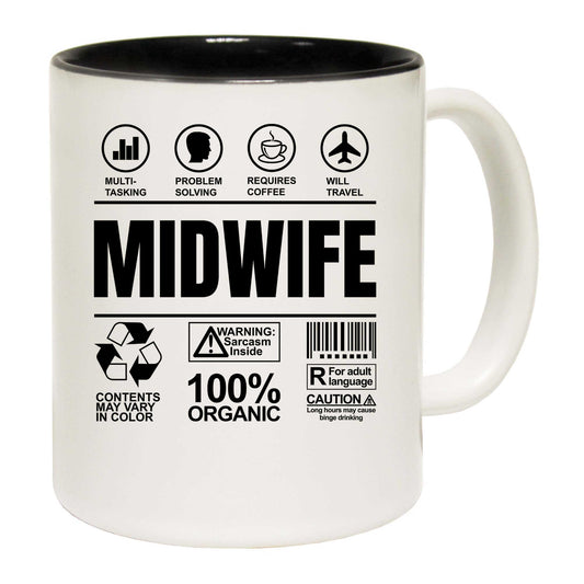 Midwife Health Professional Sarcastic Humour - Funny Coffee Mug